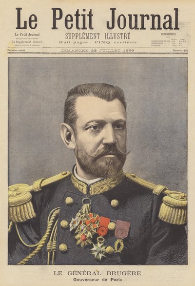 General Brugere, Gobernador Militar de París de French School